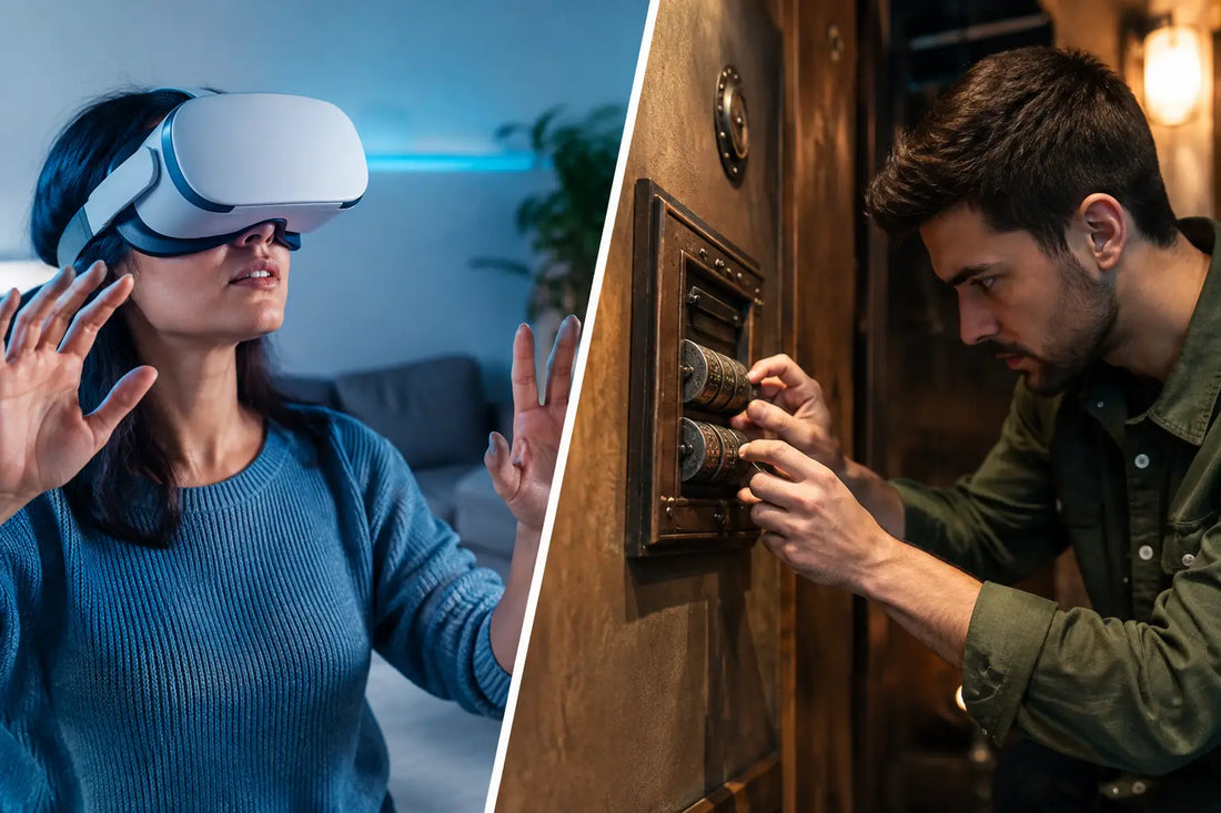 Virtual Mysteries Versus Escape Rooms Compared