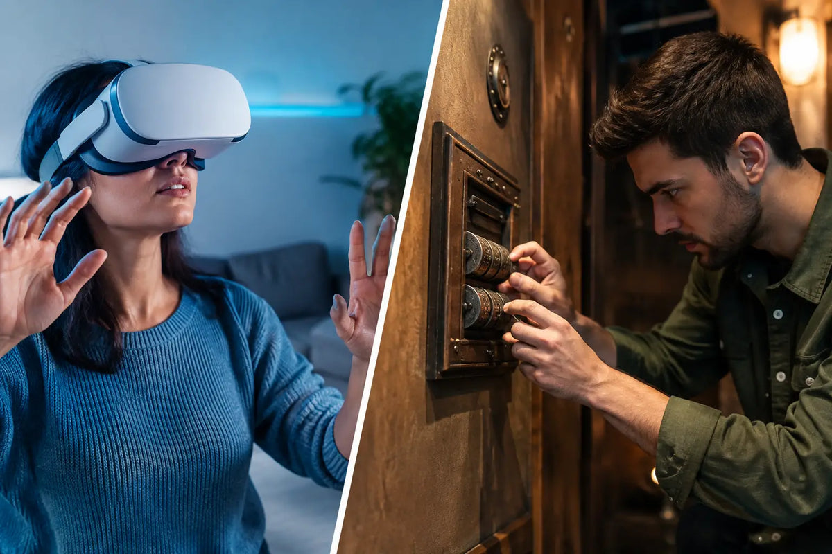 Virtual Mysteries Versus Escape Rooms Compared